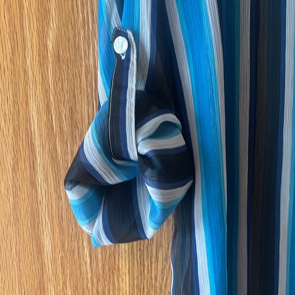 Kut From the Kloth sheer striped blouse - Picture 6 of 13